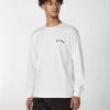 Dickies Villani Drunkula Long Sleeve T-Shirt - White