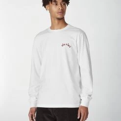 Dickies Villani Drunkula Long Sleeve T-Shirt - White