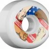 Bones SPF Pro Lasek United 56mm Wheels - White (Set Of 4)