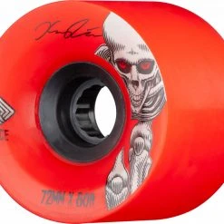 Powell Peralta Wheels Kevin Reimer Downhill 72mm 80a - Red (Set Of 4)