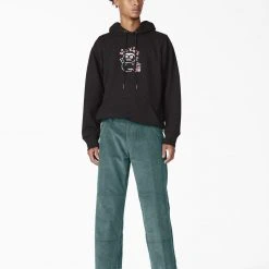 MEN Dickies Franky Villani Sicko Corduroy Double Knee Pants - Lincoln Green 10 MEN Dickies Franky Villani Sicko Corduroy Double Knee Pants - Lincoln Green
