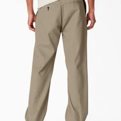 MEN Dickies Skateboarding Regular Fit Twill Pants - Desert Khaki (DS)