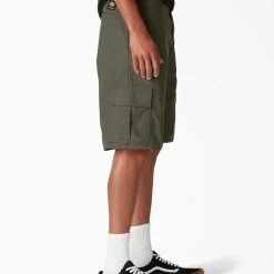 MEN Dickies Skateboarding Cargo Shorts - Moss Green (MS) 4 MEN Dickies Skateboarding Cargo Shorts - Moss Green (MS)