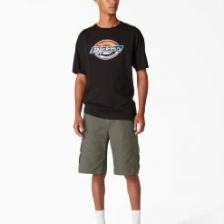 MEN Dickies Skateboarding Cargo Shorts - Moss Green (MS) 5 MEN Dickies Skateboarding Cargo Shorts - Moss Green (MS)