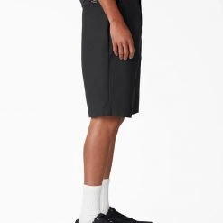 MEN Dickies Skateboarding Slim Fit Shorts - Black (BK) 8 MEN Dickies Skateboarding Slim Fit Shorts - Black (BK)