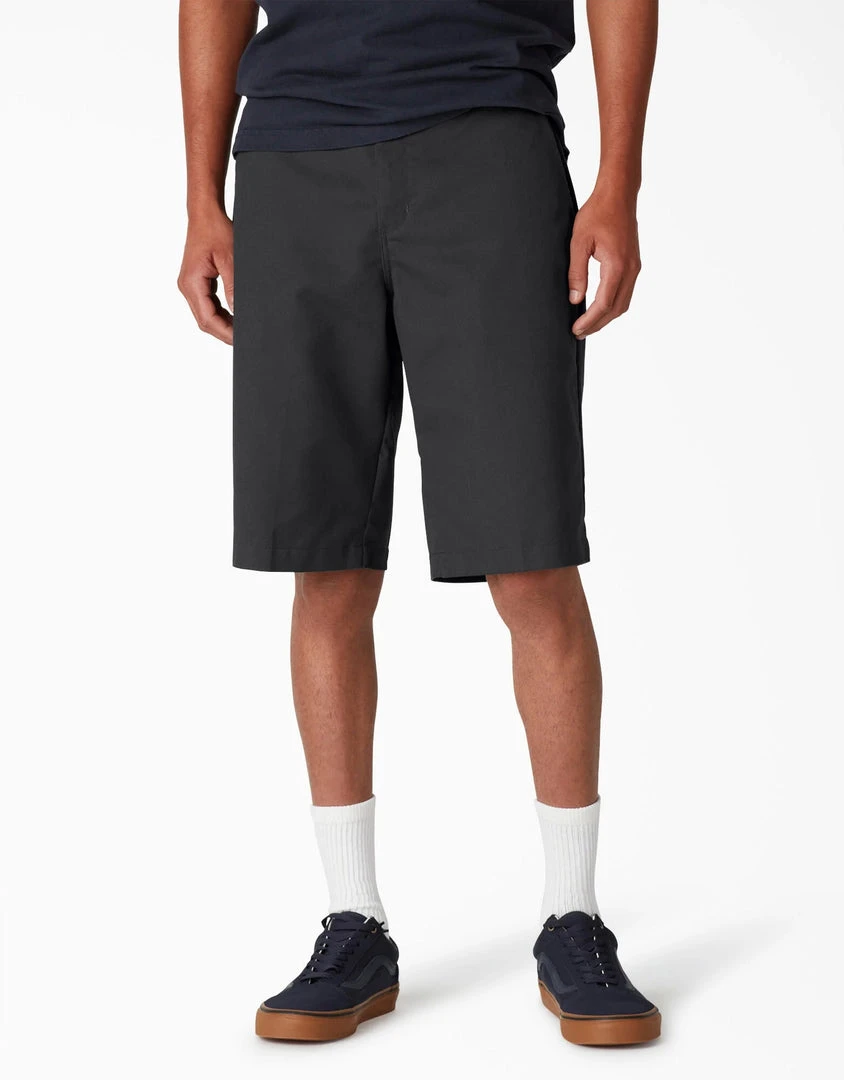 MEN Dickies Skateboarding Slim Fit Shorts - Black (BK) 3 MEN Dickies Skateboarding Slim Fit Shorts - Black (BK)