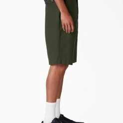Dickies Skateboarding Slim Fit Shorts - Olive Green (OG)