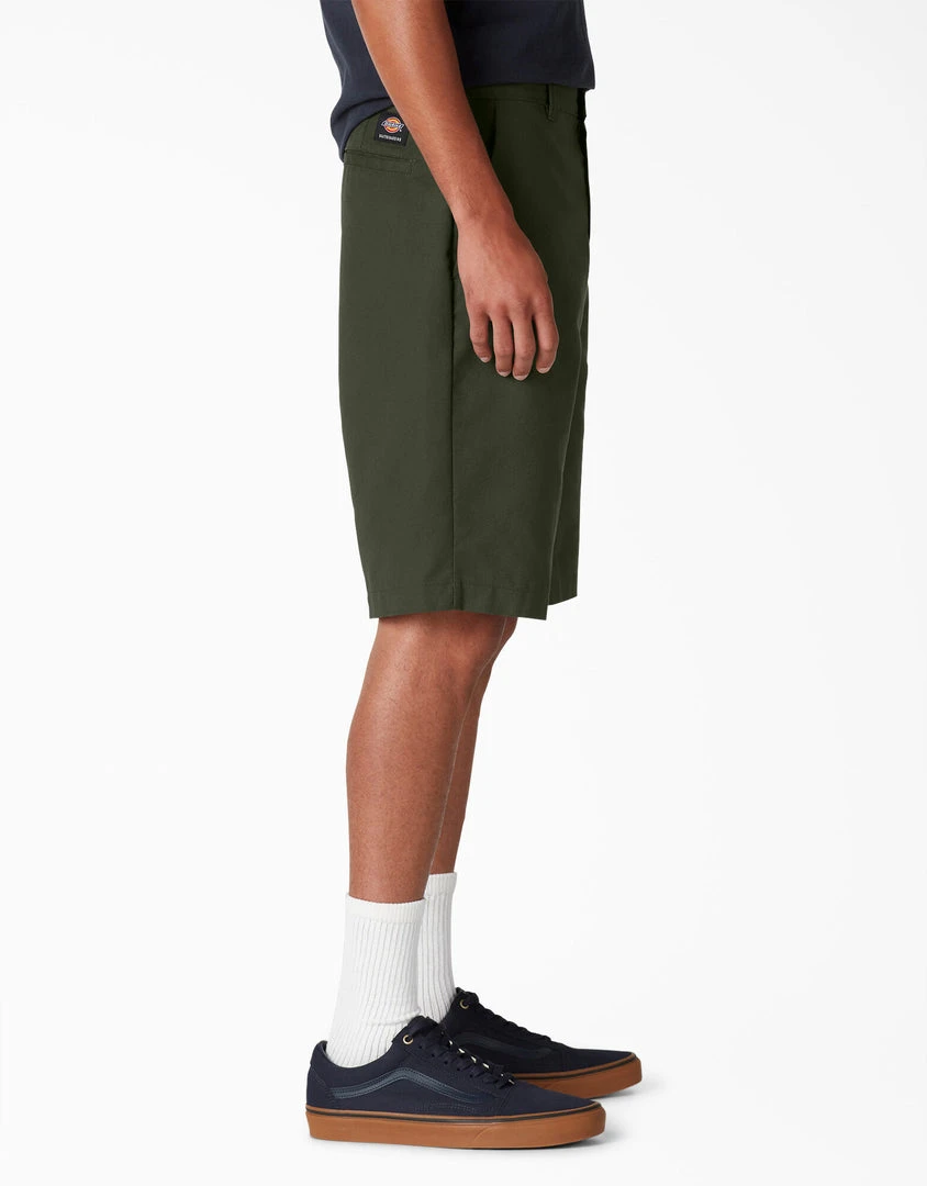 Dickies Skateboarding Slim Fit Shorts - Olive Green (OG) Dickies Skateboarding Slim Fit Shorts - Olive Green (OG)