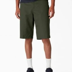 Dickies Skateboarding Slim Fit Shorts - Olive Green (OG) 5 Dickies Skateboarding Slim Fit Shorts - Olive Green (OG)