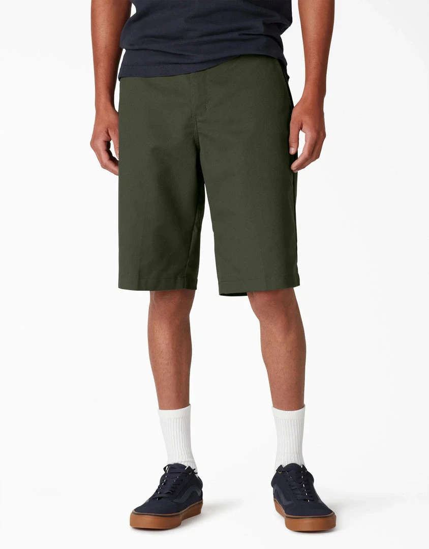 Dickies Skateboarding Slim Fit Shorts - Olive Green (OG) Dickies Skateboarding Slim Fit Shorts - Olive Green (OG)
