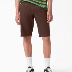 MEN Dickies Vincent Alvarez El Sereno Shorts - Dark Brown