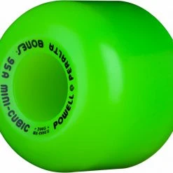 Powell Peralta Wheels Mini-Cubic 64mm 95a - Green (Set Of 4)