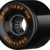 Mini Logo AWOL Wheels ATF 55mm 80a - Black (Set Of 4)