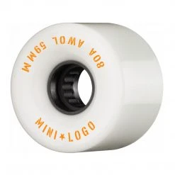 Mini Logo AWOL Wheels ATF 59mm 80a - White (Set Of 4)