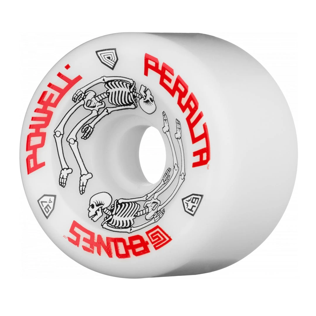 Powell Peralta Wheels G-Bones 64mm 97a - White (Set Of 4) 3 Powell Peralta Wheels G-Bones 64mm 97a - White (Set Of 4)