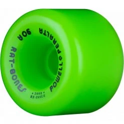 Powell Peralta Wheels Rat Bones 60mm 90a - Green (Set Of 4)