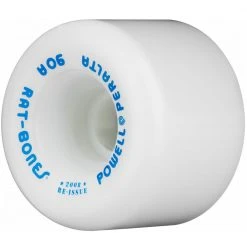 Powell Peralta Wheels Rat Bones 60mm 90a - White (Set Of 4)