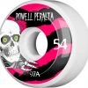 Powell Peralta Wheels Ripper 54mm 97a - White (Set Of 4)