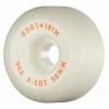 Mini Logo Wheels A-Cut "2" 58mm 90a - White (Set Of 4)