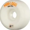 Mini Logo Wheels A-Cut 56mm 101a - White (Set Of 4)