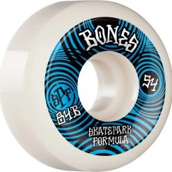 Bones SPF Ripples P5 Sidecut 54mm 104a Wheels - White (Set Of 4)
