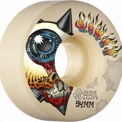 Bones STF Iron Sun V1 53mm 99a Wheels - White (Set Of 4)