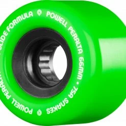 Powell Peralta Wheels Snakes 66mm 75a - Green (Set Of 4)