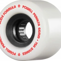 Powell Peralta Wheels Snakes 66mm 75a - White (Set Of 4)