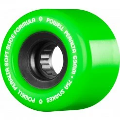 Powell Peralta Wheels Snakes 69mm 75a - Green (Set Of 4)