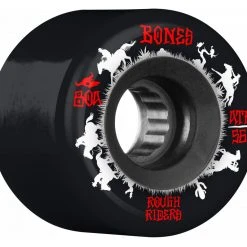 Bones ATF Rough Rider Wranglers 56mm 80a Wheels - Black (Set Of 4)