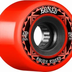 Bones ATF Rough Rider Runners 59mm 80a Wheels - Red (Set Of 4)