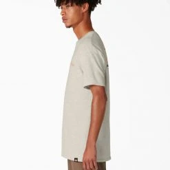 MEN Dickies Skateboarding Split Graphic T-Shirt - Oatmeal Heather (OA) 8 MEN Dickies Skateboarding Split Graphic T-Shirt - Oatmeal Heather (OA)