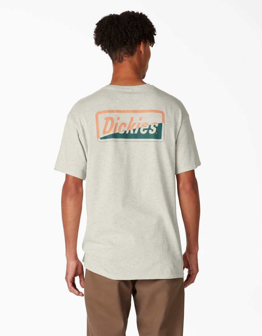 MEN Dickies Skateboarding Split Graphic T-Shirt - Oatmeal Heather (OA) 4 MEN Dickies Skateboarding Split Graphic T-Shirt - Oatmeal Heather (OA)