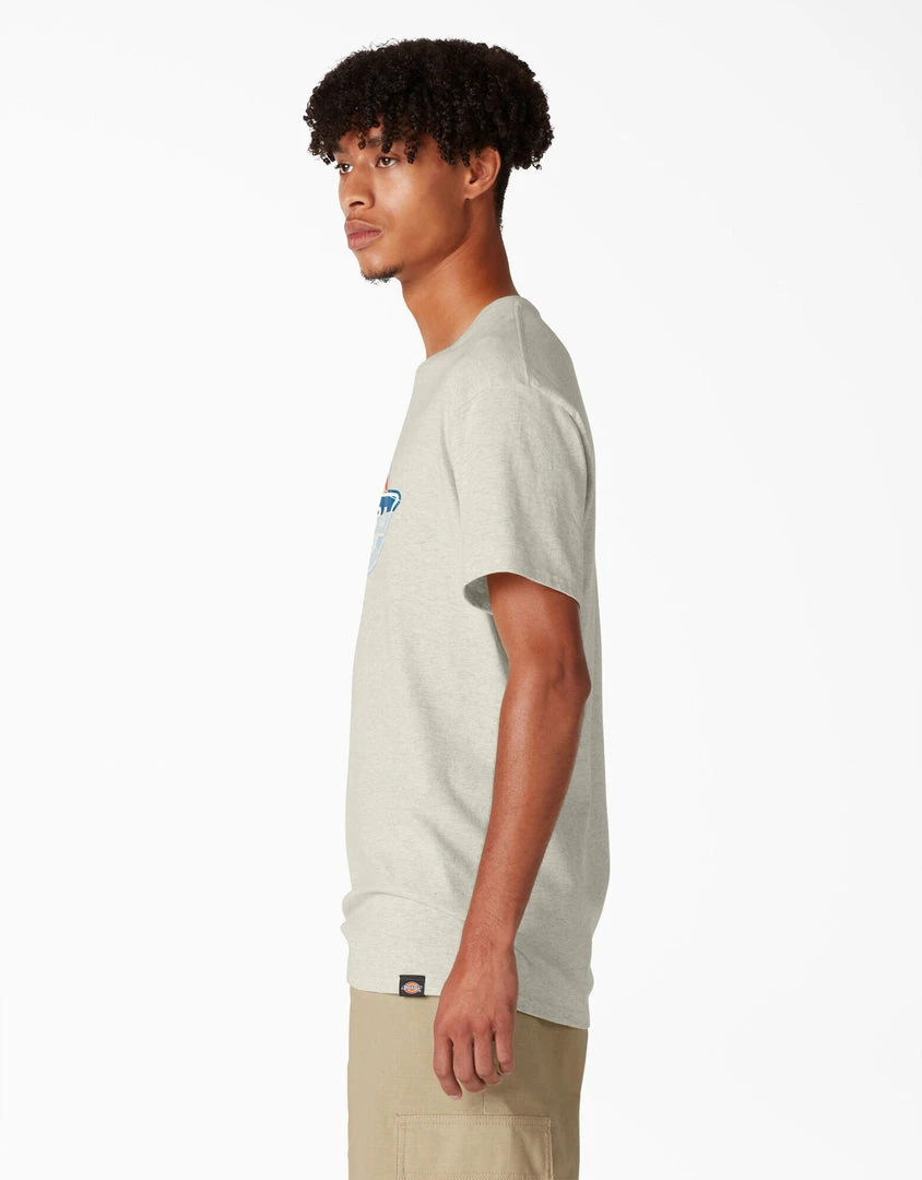 Dickies Skateboarding Break Out Graphic T-Shirt - Oatmeal Heather (OA) 5 Dickies Skateboarding Break Out Graphic T-Shirt - Oatmeal Heather (OA)