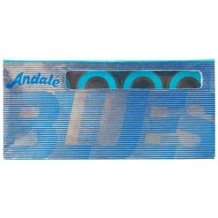 Andale Blues Single Bearings - Blue (8 Pack)