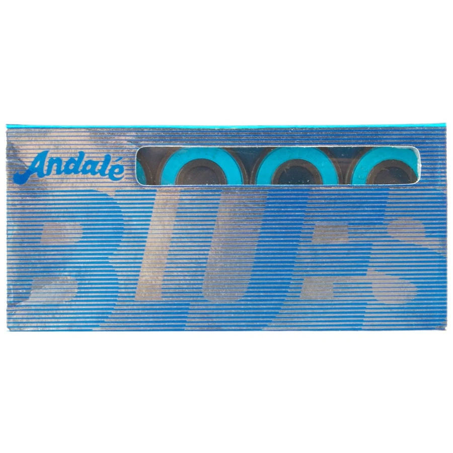 Andale Blues Single Bearings - Blue (8 Pack) 3 Andale Blues Single Bearings - Blue (8 Pack)