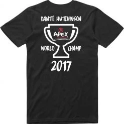 Apex Dante Hutchinson T-shirt - Black