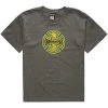 Santa Cruz Independent Coil Short Sleeve Youth T-Shirt - Charcoal Heather