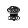 Mission BMX Mid Bottom Bracket Kit 22mm - Black Bottom Brackets