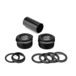 Mission BMX Euro Bottom Bracket Kit 22mm - Black Bottom Brackets