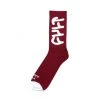 Cult Big Logo Socks - Burgundy