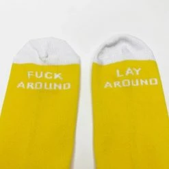 Cult Big Logo Socks - Gold