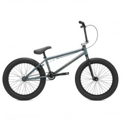 Kink BMX BMX Bikes Kink 2021 Curb Complete BMX Bike - Gloss Ocean Gray