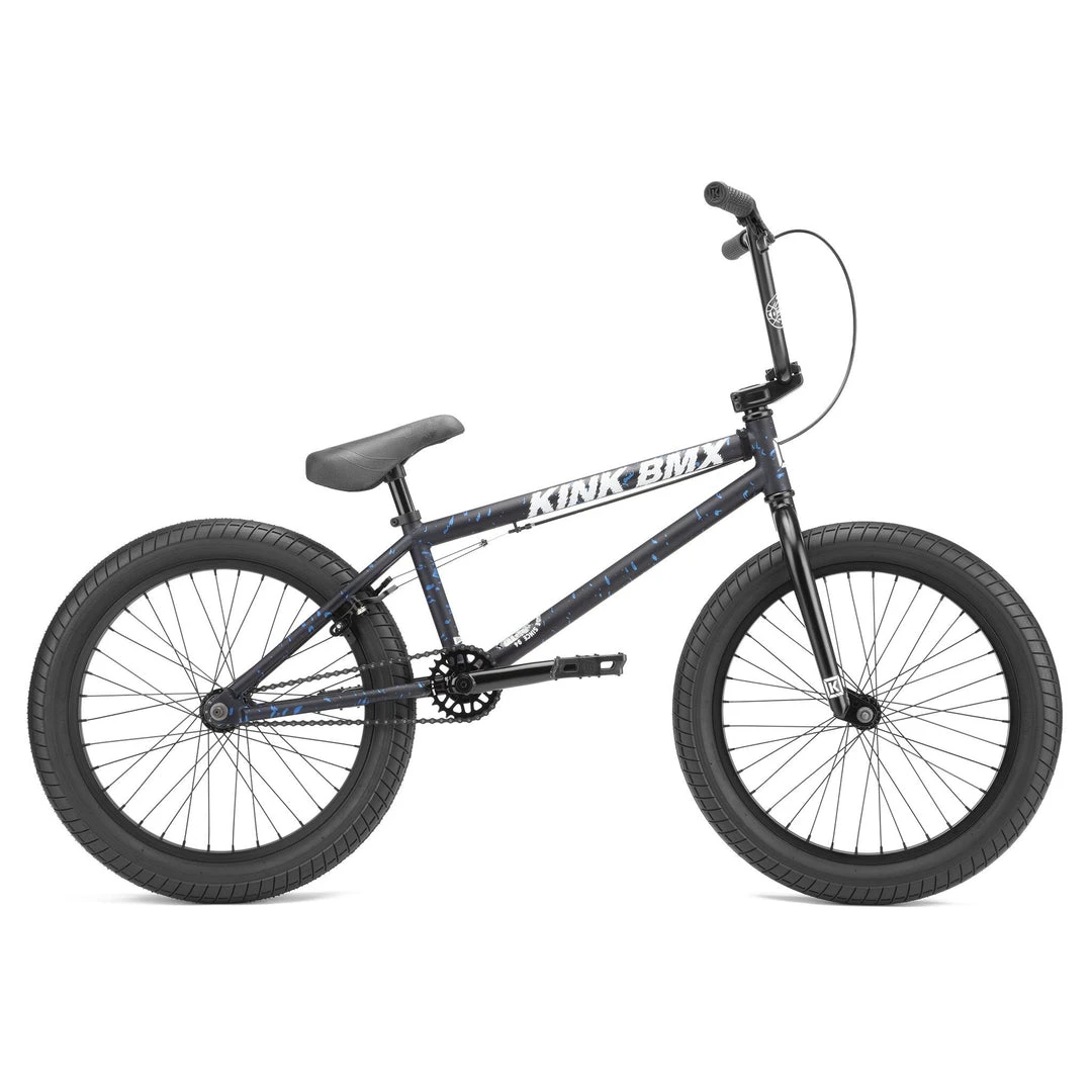 Kink BMX BMX Bikes Kink 2022 Curb Complete BMX Bike - Matte Blood Blue Kink BMX BMX Bikes Kink 2022 Curb Complete BMX Bike - Matte Blood Blue