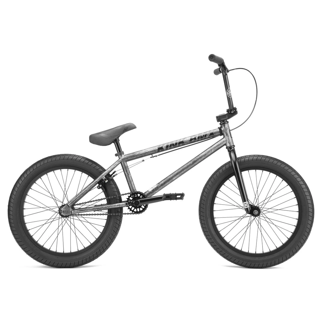 Kink BMX Kink 2022 Curb Complete BMX Bike - Matte Brushed Silver 3 Kink BMX Kink 2022 Curb Complete BMX Bike - Matte Brushed Silver