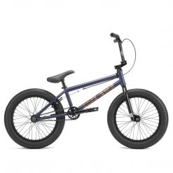 Kink BMX BMX Bikes Kink 2022 Kicker 18" Complete BMX Bike - Matte Midnight Blue