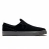 MEN Nike Shoes SB Zoom Stefan Janoski Slip-On - Black/Black-Thunder Grey