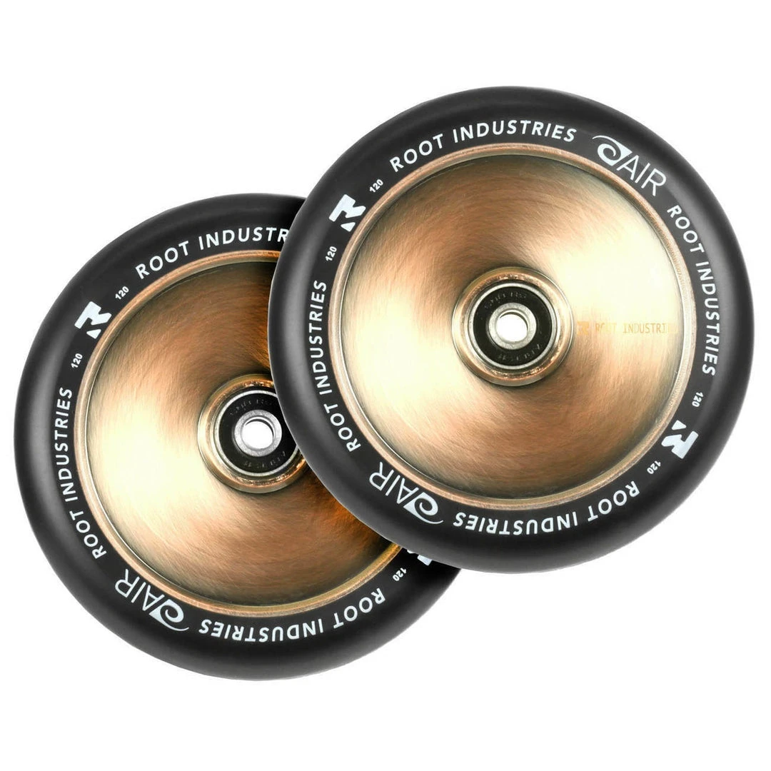Root Industries Air Wheels 120mm - Black/Coppertone (Pair) Root Industries Air Wheels 120mm - Black/Coppertone (Pair)