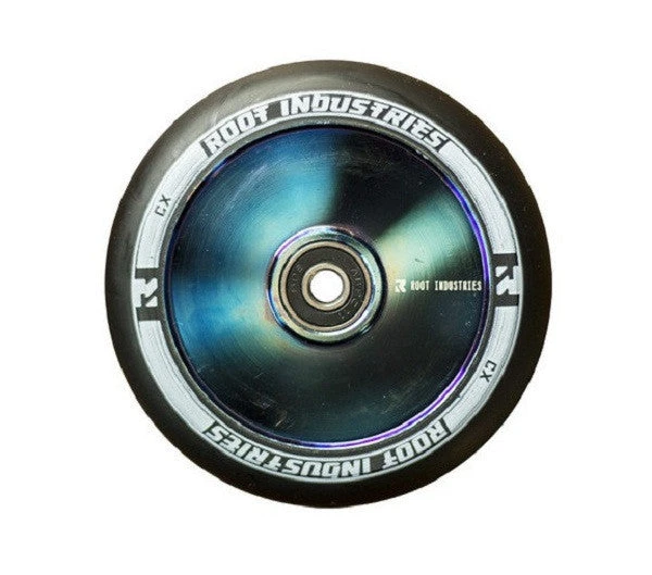 Root Industries Air Wheels 120mm - Black/Blu-Ray (Pair) 3 Root Industries Air Wheels 120mm - Black/Blu-Ray (Pair)