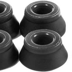 Bones Hardcore Hard Bushings 96a - Black/Black (Set Of 4) Bushings/Pivot Cups